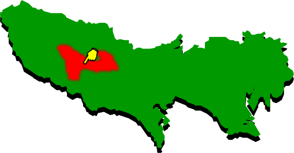 あきる野市の場所を示す画像2