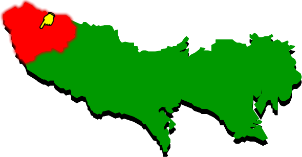 奥多摩町の場所を示す画像2