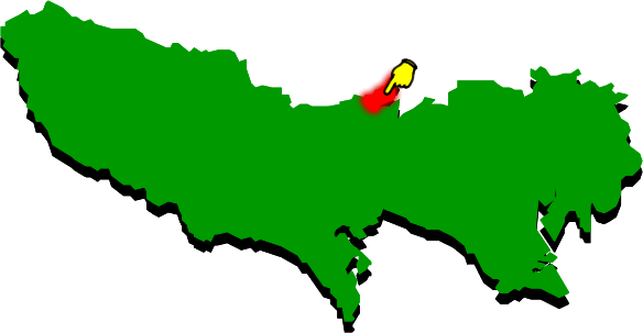 清瀬市の場所を示す画像2