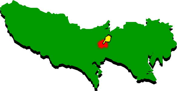 小金井市の場所を示す画像2