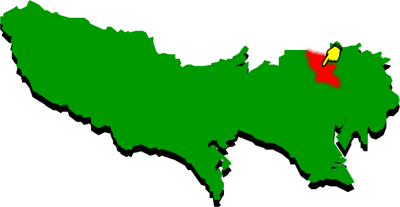 東京都北区の場所を示す画像2