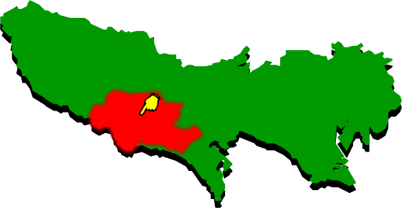 八王子市の場所を示す画像2