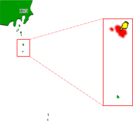 八丈町の場所を示す画像2