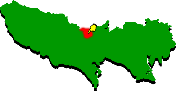 東大和市の場所を示す画像2