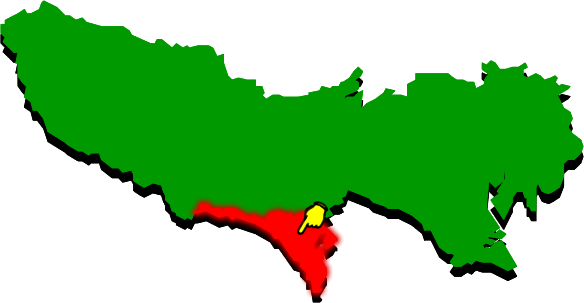 町田市の場所を示す画像2