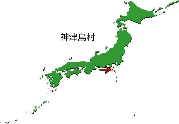 神津島村の場所を示す画像3