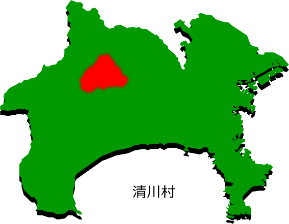 清川村の場所を示す画像2