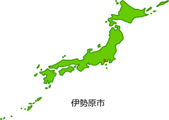 伊勢原市の場所を示す画像6