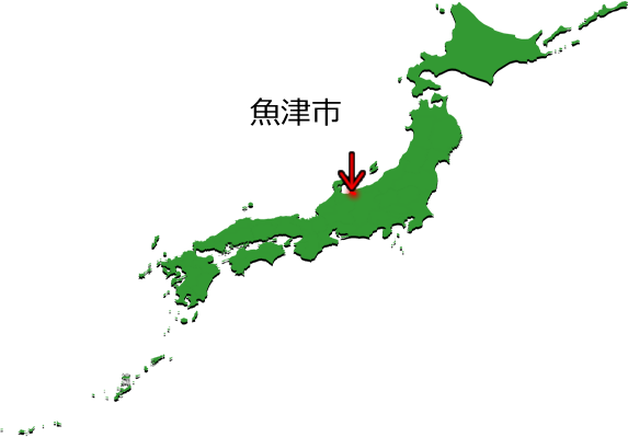 魚津市の場所を示す画像3