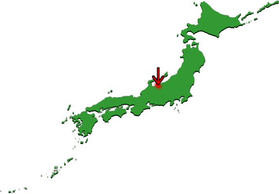 黒部市の場所を示す画像4