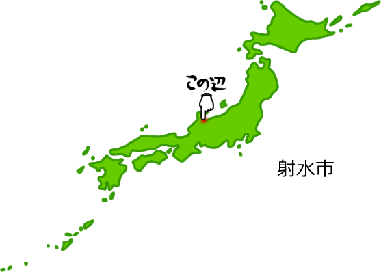 射水市の場所を示す画像5