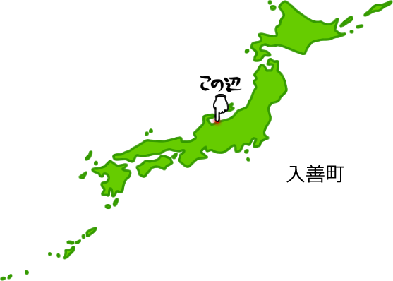 入善町の場所を示す画像5