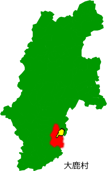大鹿村の場所を示す画像1