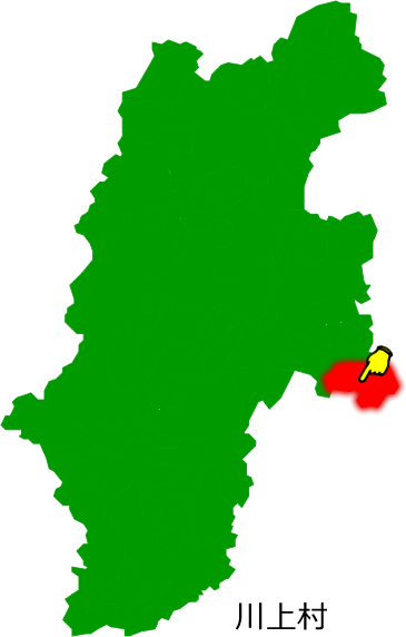川上村の場所を示す画像1