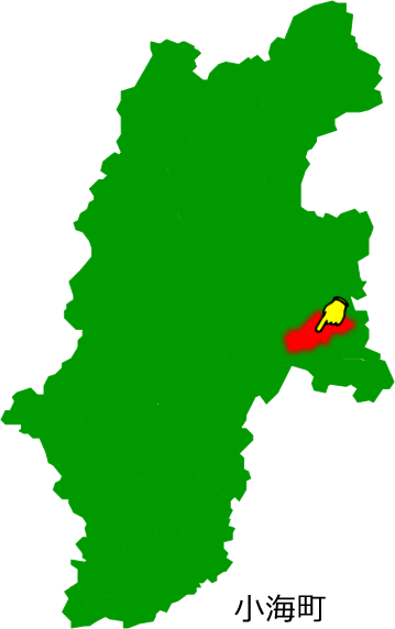 小海町の場所を示す画像1