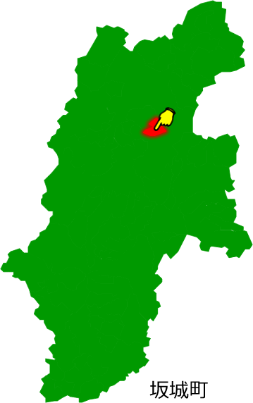 坂城町の場所を示す画像1