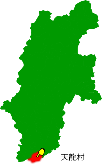 天龍村の場所を示す画像1