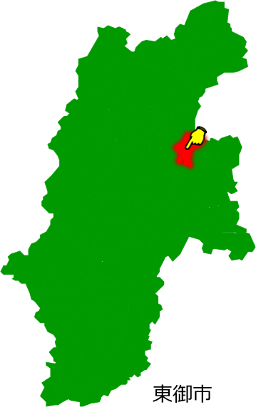 東御市の場所を示す画像1