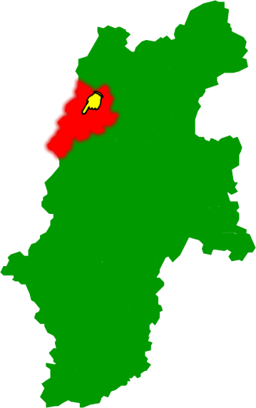 大町市の場所を示す画像2