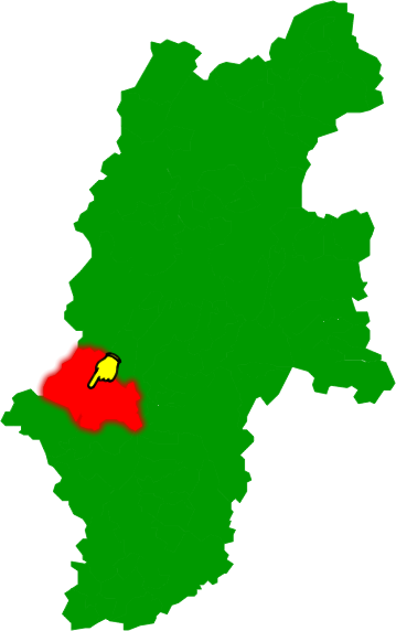 木曽町の場所を示す画像2