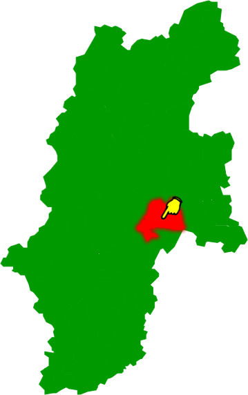 茅野市の場所を示す画像2