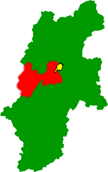 松本市の場所を示す画像2