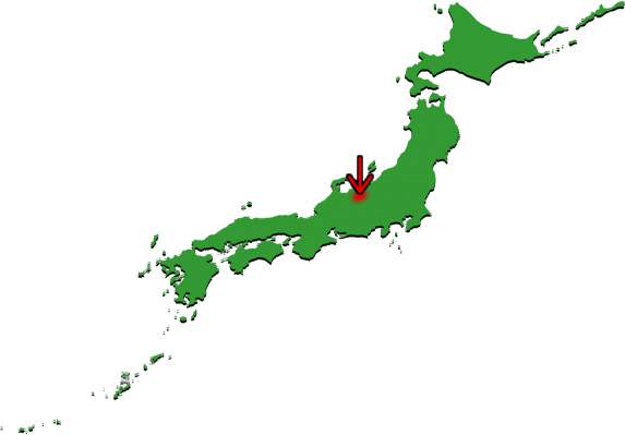 大町市の場所を示す画像4