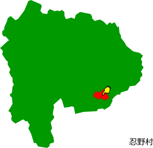 忍野村の場所を示す画像1