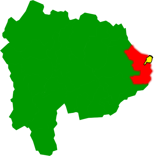 上野原市の場所を示す画像2