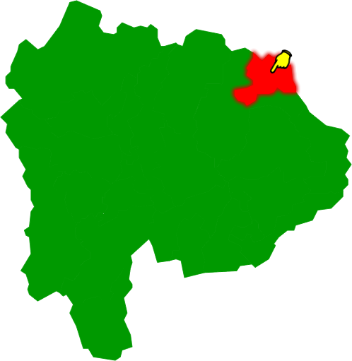 丹波山村の場所を示す画像2