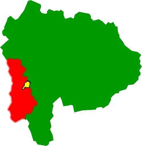 早川町の場所を示す画像2