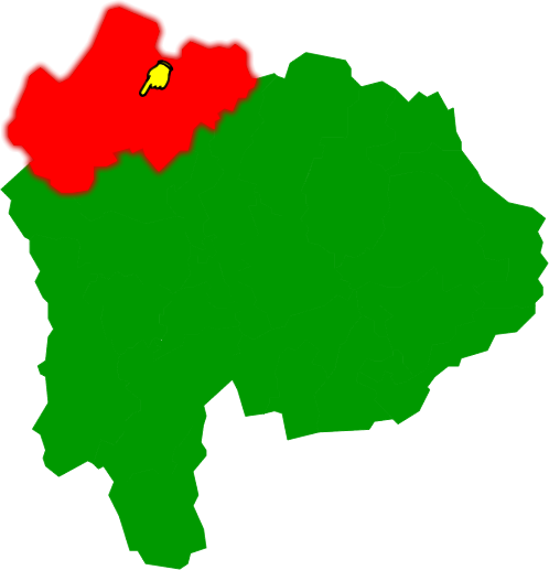 北杜市の場所を示す画像2