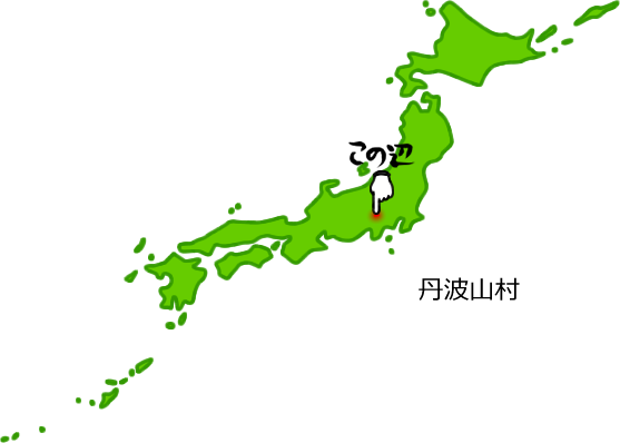 丹波山村の場所を示す画像5