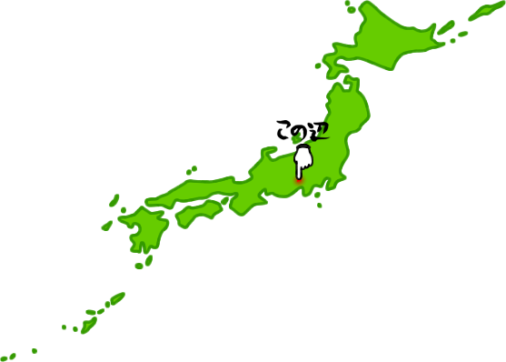 市川三郷町の場所を示す画像6