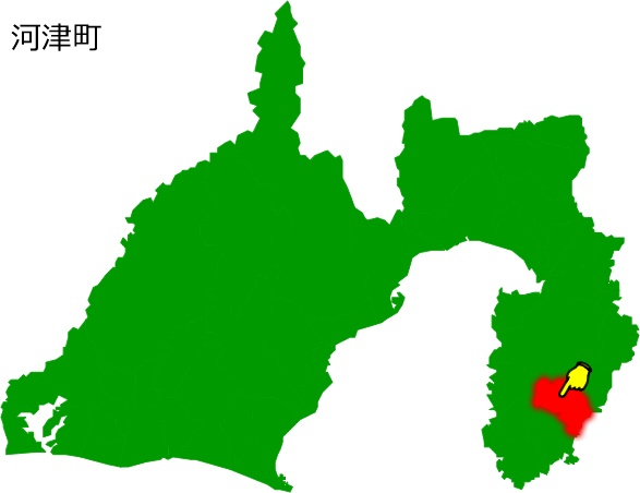 河津町の場所を示す画像1