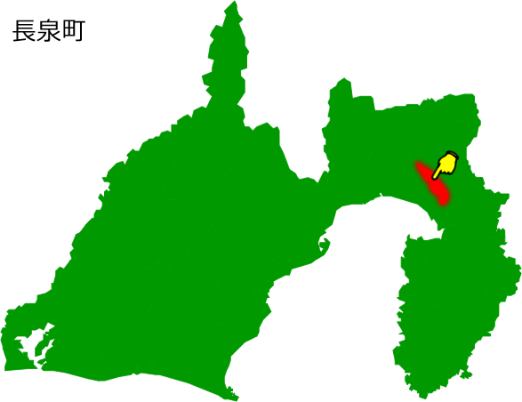 長泉町の場所を示す画像1