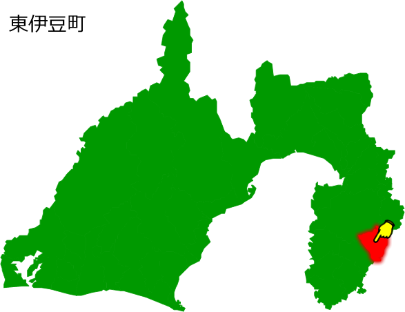 東伊豆町の場所を示す画像1