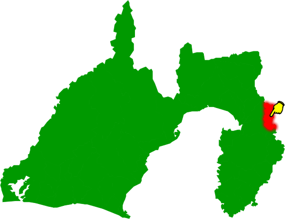 熱海市の場所を示す画像2