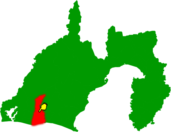 磐田市の場所を示す画像2