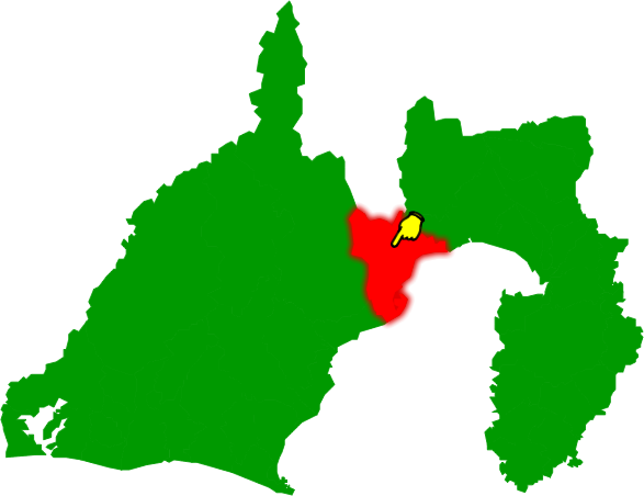 静岡市清水区の場所を示す画像2