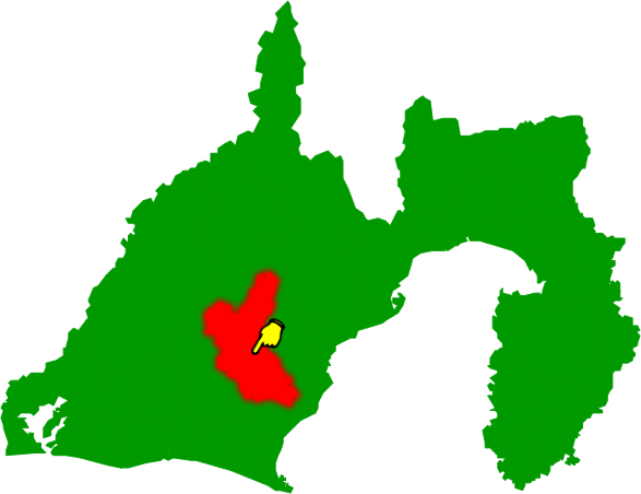島田市の場所を示す画像2