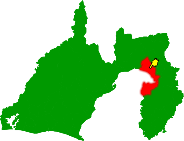 沼津市の場所を示す画像2