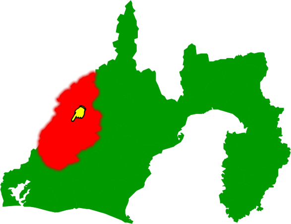 浜松市天竜区の場所を示す画像2