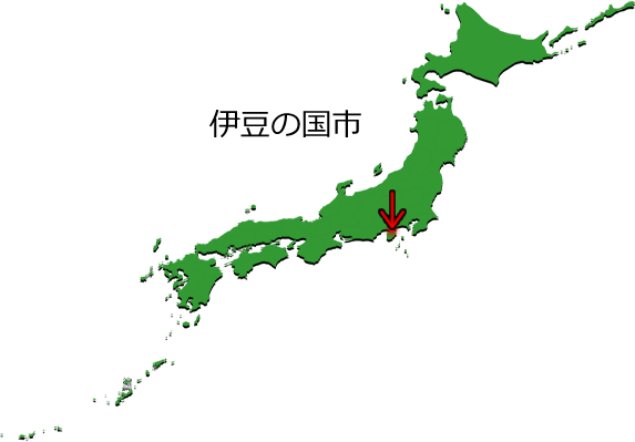 伊豆の国市の場所を示す画像3
