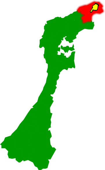 珠洲市の場所を示す画像2