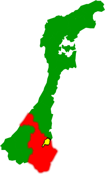 白山市の場所を示す画像2