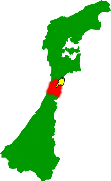 宝達志水町の場所を示す画像2