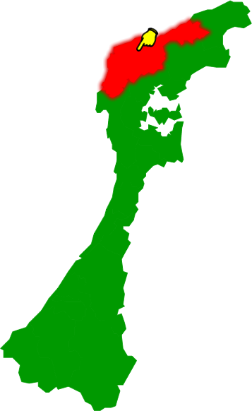 輪島市の場所を示す画像2