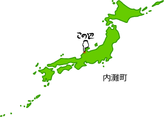内灘町の場所を示す画像5