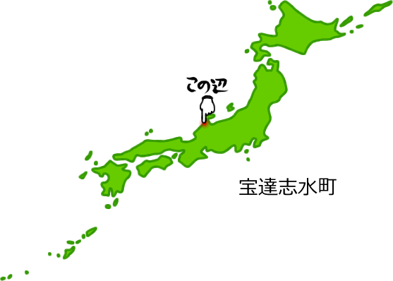 宝達志水町の場所を示す画像5
